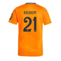 Fotballdrakt Herre Real Madrid Brahim Diaz #21 Bortedrakt 2024-25 Kortermet